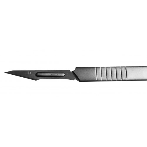 Razor sharp scalpel with 10 blades