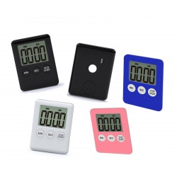 Digitale timer, kookwekker, alarmklok wit