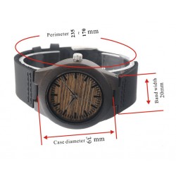 Houten horloge voor dames