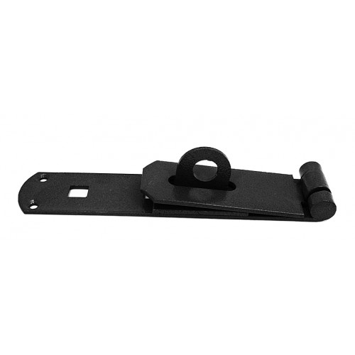Stalen overval (sluiting) voor (tuin)deur of kist, 24x5cm