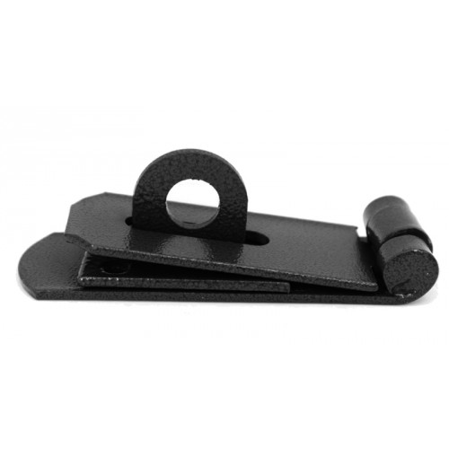 Sterke stalen sluiting voor (tuin)deur of kist, 14x5cm