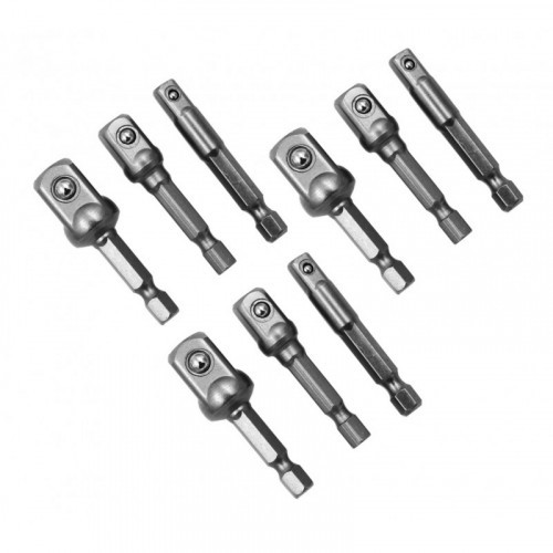 Bit dop adapter set met hex aansluiting
