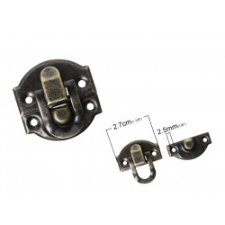30 sets small bronze chest latches, lock sets