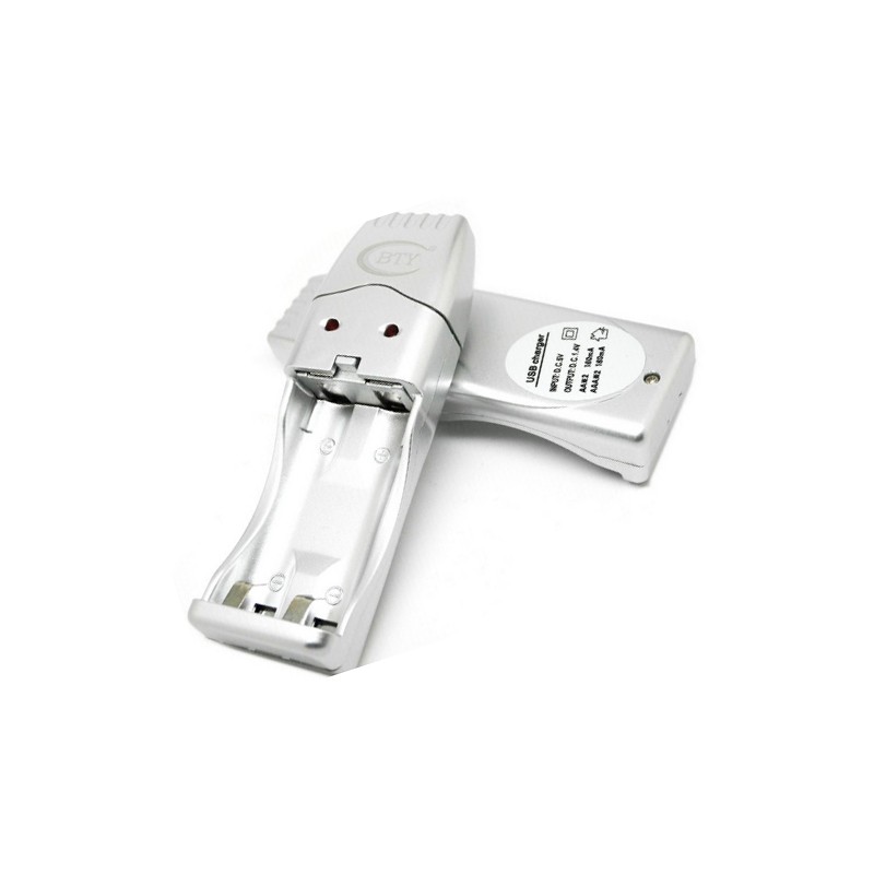 USB AA/AAA Akku-Ladegerät