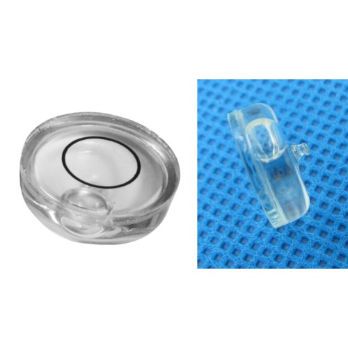 Rond waterpas onderdeel, nauwkeurig (glas)