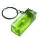Schlüsselanhänger mit Wasserwaage (grün)